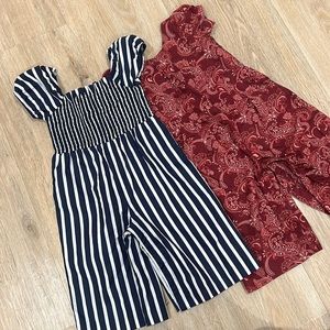 Janie and Jack Romper Bundle